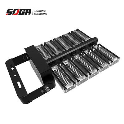 Power Aluminum LED Flood Light With Rotatable Design Dimming Solutions And Iron Bracket Support